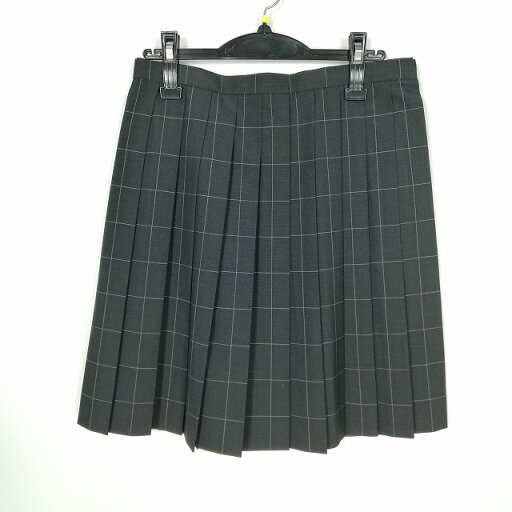 スクールスカート 夏物 w69-丈51 チェック 中学 高校 プリーツ 学生服 制服 女子 中古 HK7040 スクールスカート 夏物 w69-丈51 チェック 中学 高校 プリーツ 学生服 制服 女子 中古 HK7040