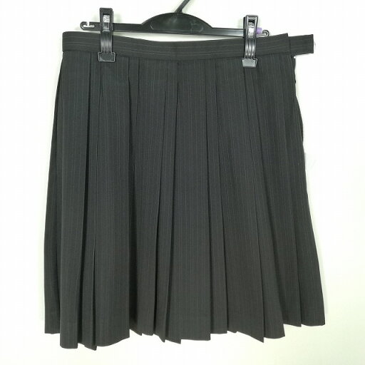 スクールスカート 大きいサイズ 夏物 w75-丈54 ストライプ 中学 高校 プリーツ 学生服 制服 女子 中古 HK7101 スクールスカート 大きいサイズ 夏物 w75-丈54 ストライプ 中学 高校 プリーツ 学生服 制服 女子 中古 HK7101