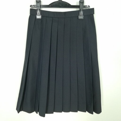 スクールスカート 夏物 w63-丈60 ストライプ 中学 高校 プリーツ 学生服 制服 女子 中古 HK7102 スクールスカート 夏物 w63-丈60 ストライプ 中学 高校 プリーツ 学生服 制服 女子 中古 HK7102