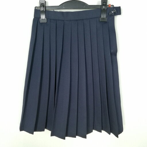 スクールスカート 冬物 w60-丈53 紺 中学 高校 プリーツ 学生服 制服 女子 中古 HK7181 スクールスカート 冬物 w60-丈53 紺 中学 高校 プリーツ 学生服 制服 女子 中古 HK7181