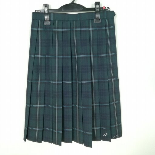 スクールスカート 夏物 w63-丈60 チェック 中学 高校 プリーツ 学生服 制服 女子 中古 HK7208 スクールスカート 夏物 w63-丈60 チェック 中学 高校 プリーツ 学生服 制服 女子 中古 HK7208