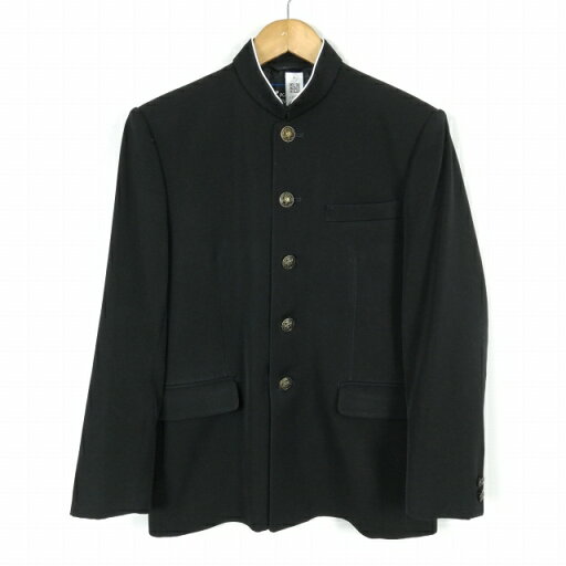 学生服 学ラン 160A 男子 カンコー Dry Wash 上着 ウール混 標準型学生服 ラウンドカラー カシドス 黒 中古 ランクC a3 JJ6762 学生服 学ラン 160A 男子 カンコー Dry Wash 上着 ウール混 標準型学生服 ラウンドカラー カシドス 黒 中古 ランクC a3 JJ6762