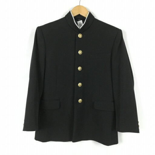 学生服 学ラン 155A 男子 トンボ 上着 丸洗い可 ウール混 標準型学生服 ラウンドカラー カシドス 黒 中古 ランクB a3 JJ6784 学生服 学ラン 155A 男子 トンボ 上着 丸洗い可 ウール混 標準型学生服 ラウンドカラー カシドス 黒 中古 ランクB a3 JJ6784