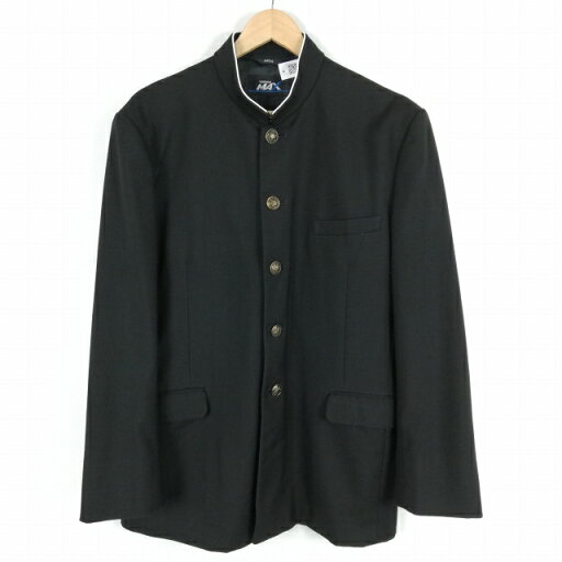 学生服 学ラン 185A 男子 トンボ 上着 丸洗い可 ウール混 標準型学生服 ラウンドカラー サージ 黒 中古 ランクB a3 JJ6814 学生服 学ラン 185A 男子 トンボ 上着 丸洗い可 ウール混 標準型学生服 ラウンドカラー サージ 黒 中古 ランクB a3 JJ6814