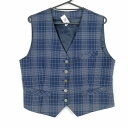 ベスト 上着 冬物 女子 学生服 中学 高校 制服 中古 ランクB EY6695