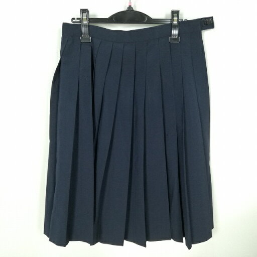 スクールスカート 大きいサイズ 夏物 w72-丈63 紺 中学 高校 プリーツ 学生服 制服 女子 中古 HK7755 スクールスカート 大きいサイズ 夏物 w72-丈63 紺 中学 高校 プリーツ 学生服 制服 女子 中古 HK7755