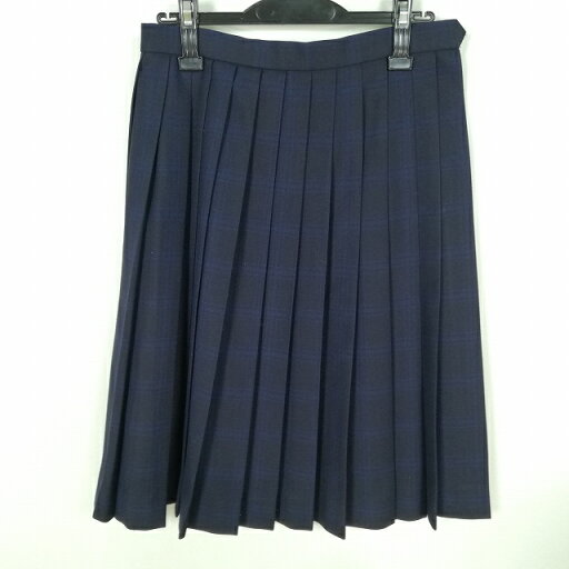 スクールスカート 冬物 w66-丈62 チェック 中学 高校 プリーツ 学生服 制服 女子 中古 HK7778 スクールスカート 冬物 w66-丈62 チェック 中学 高校 プリーツ 学生服 制服 女子 中古 HK7778