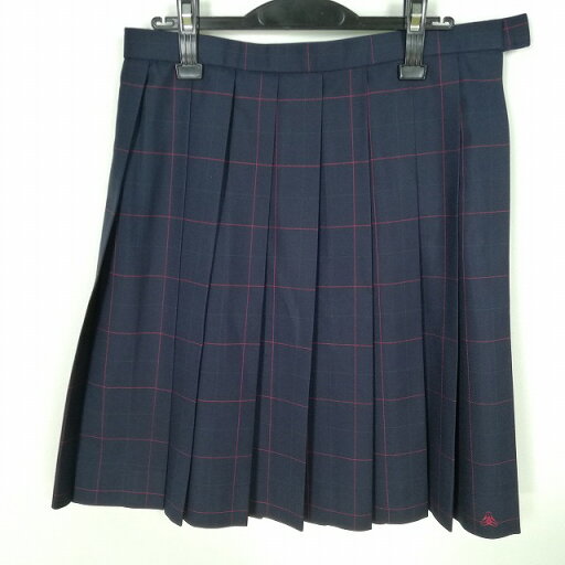 スクールスカート 大きいサイズ 冬物 w72-丈57 チェック 中学 高校 プリーツ 学生服 制服 女子 中古 HK7781 スクールスカート 大きいサイズ 冬物 w72-丈57 チェック 中学 高校 プリーツ 学生服 制服 女子 中古 HK7781