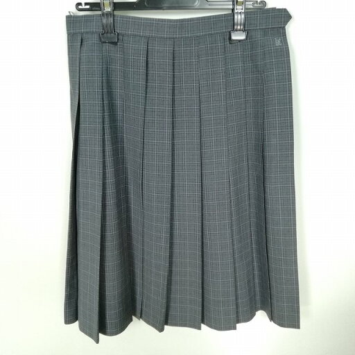 スクールスカート 夏物 w69-丈59 チェック 中学 高校 プリーツ 学生服 制服 女子 中古 HK7874 スクールスカート 夏物 w69-丈59 チェック 中学 高校 プリーツ 学生服 制服 女子 中古 HK7874