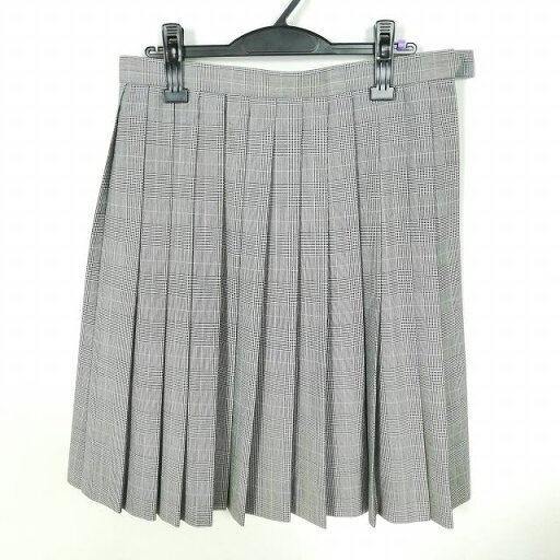 スクールスカート 大きいサイズ 夏物 w75-丈59 チェック 近畿大学付属高校 プリーツ 学生服 制服 女子 中古 HK7879 スクールスカート 大きいサイズ 夏物 w75-丈59 チェック 近畿大学付属高校 プリーツ 学生服 制服 女子 中古 HK7879