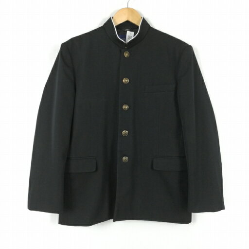 学生服 学ラン 170A 男子 トンボ 上着 丸洗い可 ウール混 ラウンドカラー カシドス 黒 中古 ランクB a3 JJ6785 学生服 学ラン 170A 男子 トンボ 上着 丸洗い可 ウール混 ラウンドカラー カシドス 黒 中古 ランクB a3 JJ6785