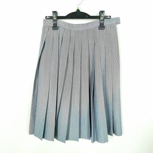 スクールスカート 夏物 w66-丈60 グレー 中学 高校 プリーツ 学生服 制服 女子 中古 HK1283 スクールスカート 夏物 w66-丈60 グレー 中学 高校 プリーツ 学生服 制服 女子 中古 HK1283