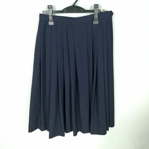 スクールスカート 夏物 w69-丈70 紺 中学 高校 プリーツ 学生服 制服 女子 中古 HK1495 スクールスカート 夏物 w69-丈70 紺 中学 高校 プリーツ 学生服 制服 女子 中古 HK1495