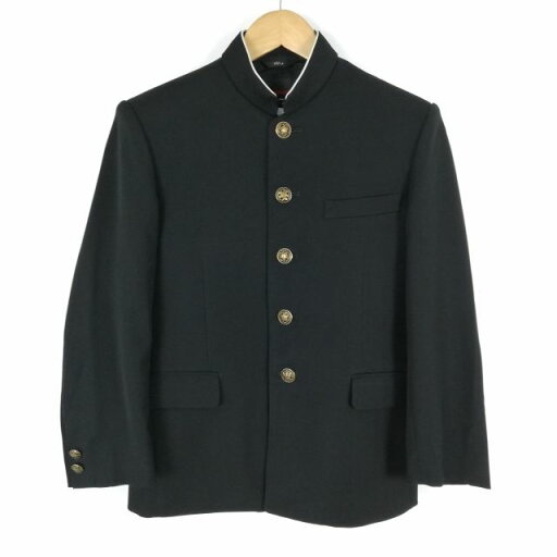 学生服 学ラン 150A 男子 カンコー 上着 標準型学生服 ラウンドカラー カシドス 黒 中古 ランクC a3 JJ5981 学生服 学ラン 150A 男子 カンコー 上着 標準型学生服 ラウンドカラー カシドス 黒 中古 ランクC a3 JJ5981