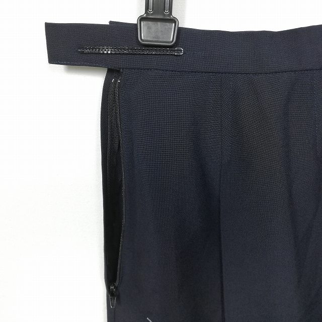 SN20衿・カフス紺色・グリーン1本線夏長袖セーラー服