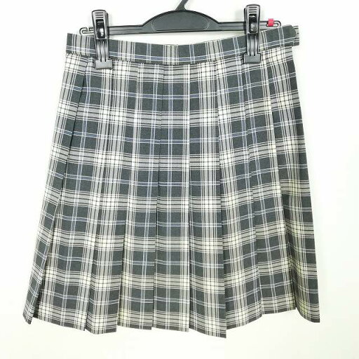 スクールスカート 夏物 w63-丈51 チェック 神奈川湘南学園中学高校 プリーツ 学生服 制服 女子 中古 HK8079 スクールスカート 夏物 w63-丈51 チェック 神奈川湘南学園中学高校 プリーツ 学生服 制服 女子 中古 HK8079