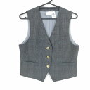 ベスト 上着 夏物 女子 学生服 中学 高校 制服 中古 ランクB EY6667