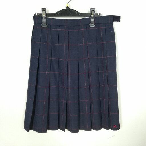 スクールスカート 冬物 w69-丈57 チェック 中学 高校 プリーツ 学生服 制服 女子 中古 HK1294 スクールスカート 冬物 w69-丈57 チェック 中学 高校 プリーツ 学生服 制服 女子 中古 HK1294