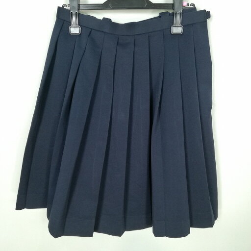 スクールスカート 大きいサイズ 冬物 w72-丈55 紺 中学 高校 プリーツ 学生服 制服 女子 中古 HK0423 スクールスカート 大きいサイズ 冬物 w72-丈55 紺 中学 高校 プリーツ 学生服 制服 女子 中古 HK0423
