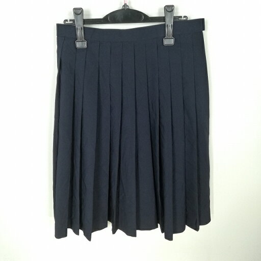 スクールスカート 大きいサイズ 夏物 w72-丈63 紺 中学 高校 プリーツ 学生服 制服 女子 中古 HK0525 スクールスカート 大きいサイズ 夏物 w72-丈63 紺 中学 高校 プリーツ 学生服 制服 女子 中古 HK0525