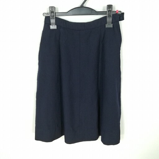 スクールスカート 冬物 w63-丈55 紺 中学 高校 プリーツ 学生服 制服 女子 中古 HK0538 スクールスカート 冬物 w63-丈55 紺 中学 高校 プリーツ 学生服 制服 女子 中古 HK0538