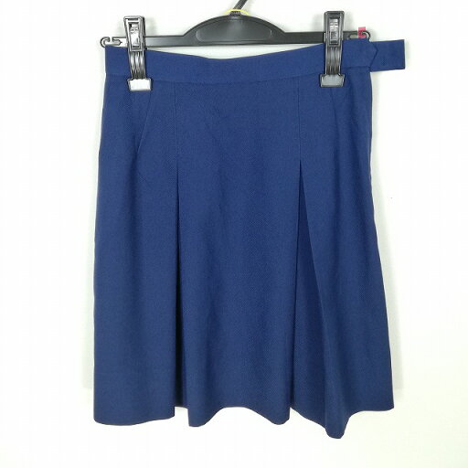 スクールスカート 冬物 w63-丈50 花紺 神奈川有馬中学 プリーツ 学生服 制服 女子 中古 HK0539 スクールスカート 冬物 w63-丈50 花紺 神奈川有馬中学 プリーツ 学生服 制服 女子 中古 HK0539