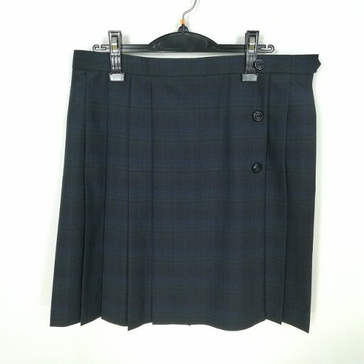 スクールスカート 大きいサイズ 夏物 w80-丈51 チェック 中学 高校 プリーツ 学生服 制服 女子 中古 HK1360 スクールスカート 大きいサイズ 夏物 w80-丈51 チェック 中学 高校 プリーツ 学生服 制服 女子 中古 HK1360