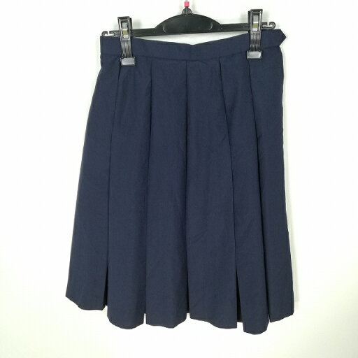 スクールスカート 夏物 w63-丈59 紺 中学 高校 プリーツ 学生服 制服 女子 中古 HK3833 スクールスカート 夏物 w63-丈59 紺 中学 高校 プリーツ 学生服 制服 女子 中古 HK3833