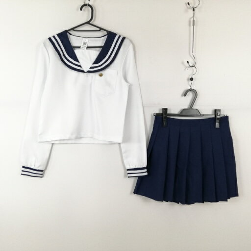 コスプレ セーラー服 マイクロミニスカート 上下2点セット 白2本線 女子 学生服 中学 高校 白 制服 中古 GM2044 コスプレ セーラー服 マイクロミニスカート 上下2点セット 白2本線 女子 学生服 中学 高校 白 制服 中古 GM2044