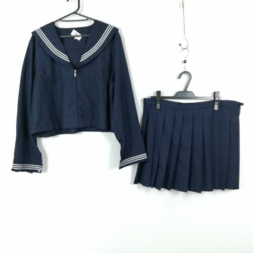 コスプレ セーラー服 ミニスカート 上下2点セット 5XL 大きいサイズ 特大 白3本線 女子 学生服 中学 高校 紺 制服 中古 GM2045 コスプレ セーラー服 ミニスカート 上下2点セット 5XL 大きいサイズ 特大 白3本線 女子 学生服 中学 高校 紺 制服 中古 GM2045
