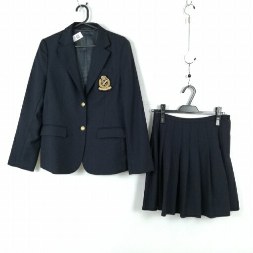 コスプレ ブレザー スカート 上下2点セット イーストボーイ 女子 学生服 中学 高校 紺 制服 中古 GM2052 コスプレ ブレザー スカート 上下2点セット イーストボーイ 女子 学生服 中学 高校 紺 制服 中古 GM2052
