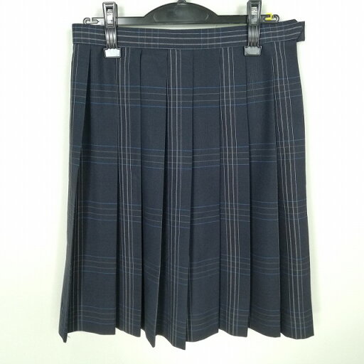 スクールスカート 夏物 w69-丈56 チェック 中学 高校 プリーツ 学生服 制服 女子 中古 HK0559 スクールスカート 夏物 w69-丈56 チェック 中学 高校 プリーツ 学生服 制服 女子 中古 HK0559