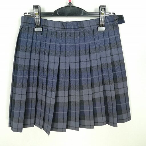 スクールスカート 冬物 w63-丈43 チェック 中学 高校 ミニ丈 プリーツ 学生服 制服 女子 中古 HK0609 スクールスカート 冬物 w63-丈43 チェック 中学 高校 ミニ丈 プリーツ 学生服 制服 女子 中古 HK0609