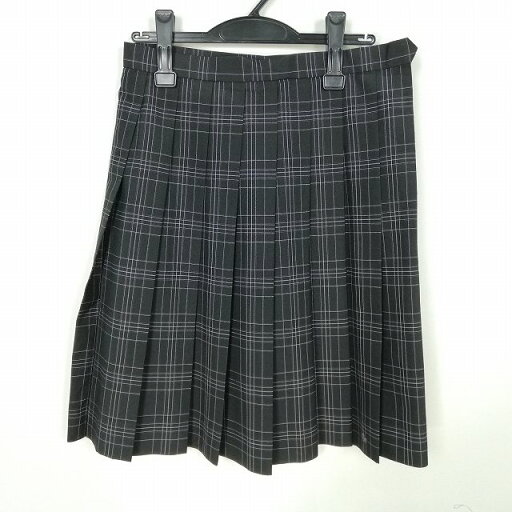 スクールスカート 夏物 w68-丈56 チェック 中学 高校 プリーツ 学生服 制服 女子 中古 HK1366 スクールスカート 夏物 w68-丈56 チェック 中学 高校 プリーツ 学生服 制服 女子 中古 HK1366