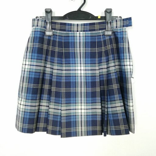 スクールスカート 夏物 w69-丈42 チェック 中学 高校 ミニ丈 プリーツ 学生服 制服 女子 中古 HK1368 スクールスカート 夏物 w69-丈42 チェック 中学 高校 ミニ丈 プリーツ 学生服 制服 女子 中古 HK1368