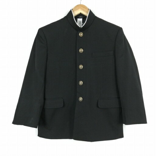 学生服 学ラン 155A 男子 トンボ 上着 丸洗い可 ウール混 標準型学生服 ラウンドカラー カシドス 黒 中古 ランクC a3 JJ6567 学生服 学ラン 155A 男子 トンボ 上着 丸洗い可 ウール混 標準型学生服 ラウンドカラー カシドス 黒 中古 ランクC a3 JJ6567