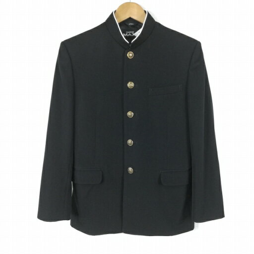 学生服 学ラン 170A 男子 トンボ 上着 丸洗い可 ウール混 標準型学生服 ラウンドカラー カシドス 黒 中古 ランクB a3 JJ6581 学生服 学ラン 170A 男子 トンボ 上着 丸洗い可 ウール混 標準型学生服 ラウンドカラー カシドス 黒 中古 ランクB a3 JJ6581