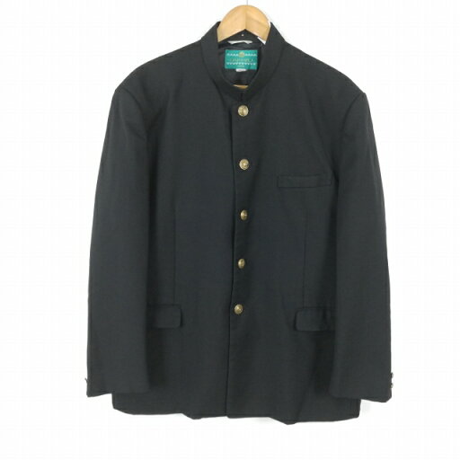 学生服 学ラン 180B 男子 上着 丸洗い可 ウール混 標準型学生服 詰襟 サージ 黒 中古 ランクC a3 JJ6586 学生服 学ラン 180B 男子 上着 丸洗い可 ウール混 標準型学生服 詰襟 サージ 黒 中古 ランクC a3 JJ6586