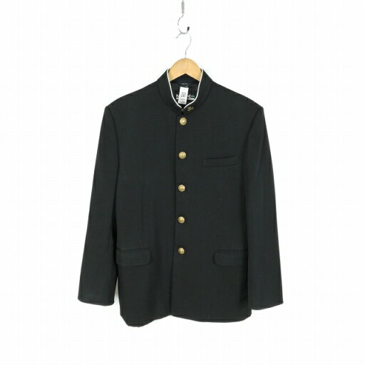学生服 学ラン 175A 男子 トンボ 上着 丸洗い可 ウール混 標準型学生服 ラウンドカラー カシドス 黒 中古 ランクC a3 JJ6594 学生服 学ラン 175A 男子 トンボ 上着 丸洗い可 ウール混 標準型学生服 ラウンドカラー カシドス 黒 中古 ランクC a3 JJ6594