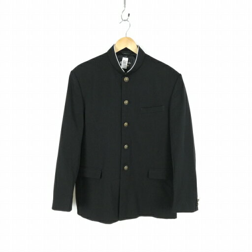 学生服 学ラン 180A 男子 カンコー 上着 丸洗い可 ウール混 標準型学生服 ラウンドカラー カシドス 黒 中古 ランクB a3 JJ6595 学生服 学ラン 180A 男子 カンコー 上着 丸洗い可 ウール混 標準型学生服 ラウンドカラー カシドス 黒 中古 ランクB a3 JJ6595