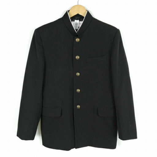 学生服 学ラン 170A 男子 上着 丸洗い可 ウール混 ラウンドカラー カシドス 黒 中古 ランクB a3 JJ6599 学生服 学ラン 170A 男子 上着 丸洗い可 ウール混 ラウンドカラー カシドス 黒 中古 ランクB a3 JJ6599