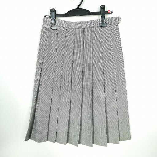 スクールスカート 冬物 w63-丈63 チェック 中学 高校 プリーツ 学生服 制服 女子 中古 HK0708 スクールスカート 冬物 w63-丈63 チェック 中学 高校 プリーツ 学生服 制服 女子 中古 HK0708