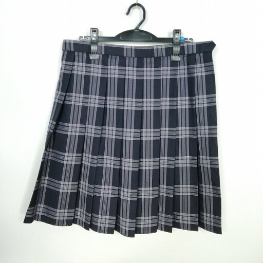 スクールスカート 大きいサイズ 冬物 w78-丈55 チェック 千葉船橋法典高校 プリーツ 学生服 制服 女子 中古 HK0725 スクールスカート 大きいサイズ 冬物 w78-丈55 チェック 千葉船橋法典高校 プリーツ 学生服 制服 女子 中古 HK0725