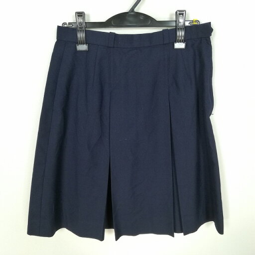 スクールスカート 冬物 w69-丈53 紺 中学 高校 プリーツ 学生服 制服 女子 中古 HK1617 スクールスカート 冬物 w69-丈53 紺 中学 高校 プリーツ 学生服 制服 女子 中古 HK1617