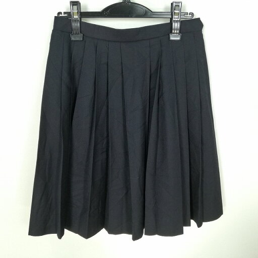 スクールスカート 冬物 w66-丈54 紺 中学 高校 プリーツ 学生服 制服 女子 中古 HK1631 スクールスカート 冬物 w66-丈54 紺 中学 高校 プリーツ 学生服 制服 女子 中古 HK1631