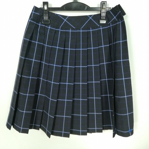 スクールスカート 夏物 w66-丈52 チェック 中学 高校 プリーツ 学生服 制服 女子 中古 HK9181 スクールスカート 夏物 w66-丈52 チェック 中学 高校 プリーツ 学生服 制服 女子 中古 HK9181