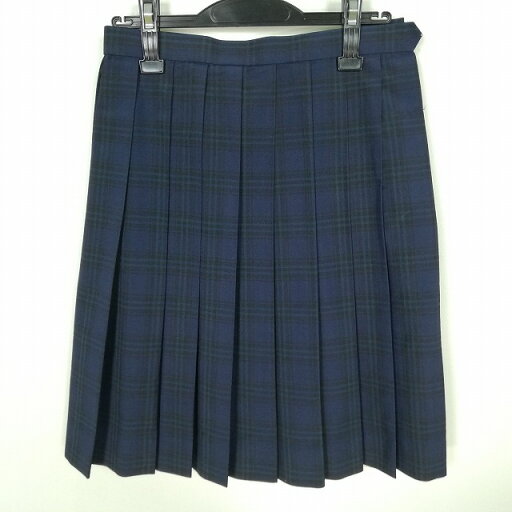 スクールスカート 夏物 w63-丈54 チェック 春日高校 プリーツ 学生服 制服 女子 中古 HK9625 スクールスカート 夏物 w63-丈54 チェック 春日高校 プリーツ 学生服 制服 女子 中古 HK9625