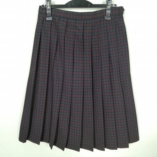 スクールスカート 夏物 w69-丈64 チェック 中学 高校 プリーツ 学生服 制服 女子 中古 HK9647 スクールスカート 夏物 w69-丈64 チェック 中学 高校 プリーツ 学生服 制服 女子 中古 HK9647