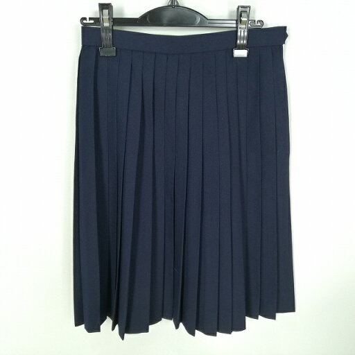 スクールスカート 夏物 w69-丈59 紺 中学 高校 プリーツ 学生服 制服 女子 中古 HK0114 スクールスカート 夏物 w69-丈59 紺 中学 高校 プリーツ 学生服 制服 女子 中古 HK0114