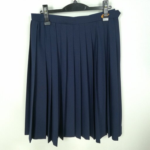 スクールスカート 大きいサイズ 夏物 w72-丈66 紺 兵庫太子東中学 プリーツ 学生服 制服 女子 中古 HK0135 スクールスカート 大きいサイズ 夏物 w72-丈66 紺 兵庫太子東中学 プリーツ 学生服 制服 女子 中古 HK0135
